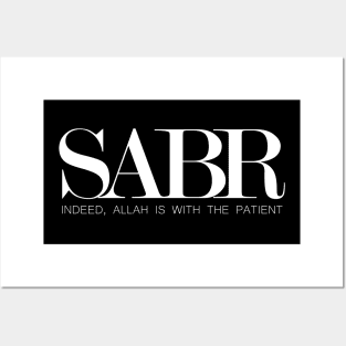 Sabr Posters and Art